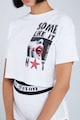 Jeremy Meeks Къса тениска с овално деколте Жени