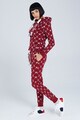 Jeremy Meeks Organikuspamut kapucnis pulóver logómintával női