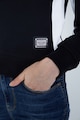 Jeremy Meeks Organikuspamut pulóver kontrasztos részletekkel női