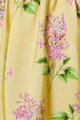 KOTON Virágmintás ruha szögletes nyakrésszel női
