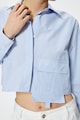 KOTON Къса риза от памук с голям джоб Жени