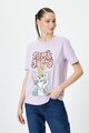 KOTON Tricou de bumbac Tom and Jerry Femei