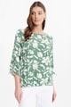 GreenPoint Ефирна блуза с флорален десен Жени