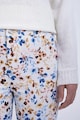 GreenPoint Szűk fazonú virágmintás nadrág női