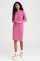 GreenPoint Rochie midi cu snur pe spate Femei