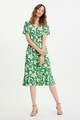 GreenPoint Флорална рокля с шпиц Жени