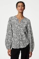 Marks & Spencer Свободнояадаща блуза с шпиц Жени