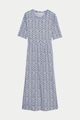 Marks & Spencer Разкроена рокля с щампа Жени