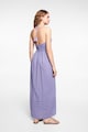 Mango Rochie maxi texturata Violeta Fete