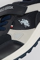 U.S. Polo Assn. Műbőr sneaker hálós anyagbetétekkel Fiú