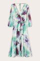 Motivi Rochie din satin cu model tie-dye Femei