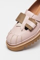 Mihaela Glavan Pantofi loafer de piele cu velcro Femei
