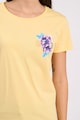 KVL by KENVELO Памучна тениска с овално деколте Жени