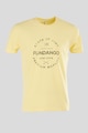 Fundango Тениска от органичен памук с лого Мъже