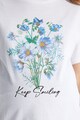 LC WAIKIKI Tricou din bumbac cu imprimeu floral Femei