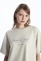 LC WAIKIKI Bő fazonú feliratos póló női