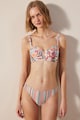 Penti Sutien de baie cu model floral Femei