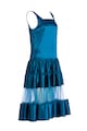 SILVY ROWSON Разкроена рокля с ефирни зони Жени
