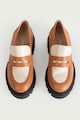 ALURA Pantofi loafer din piele cu model colorblock Femei