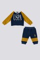 U.S. Polo Assn. Спортен екип с надпис и контрасти Момчета
