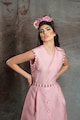 MIAU by Clara Rotescu Rivi texturált bővülő ruha női