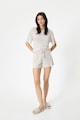 KOTON Pizsama-rövidnadrág állítható derékrésszel női