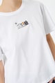 KOTON Памучна тениска с бродерия Kittens Жени