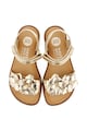 Gioseppo Кожени сандали с флорални апликации Момичета