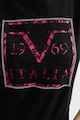 19V69 ITALIA Kerek nyakú logómintás póló női