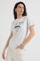19V69 ITALIA Тениска с памук с лого Жени