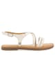 Gioseppo Sandale de piele cu aspect metalizat ANNEX 28311 Fete