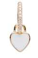 U.S. Polo Assn. Aranybevonatú fülbevaló szív alakú részlettel női