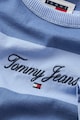 Tommy Jeans Csíkos póló logóhímzéssel férfi