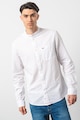 Tommy Jeans Риза с лен и органичен памук Мъже