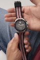 GUESS Кварцов часовник с лого Мъже
