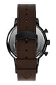 Timex Ceas cronograf cu o curea din piele Chicago - 45mm Barbati