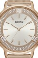 GUESS Ceas quartz din otel inoxidabil Femei