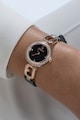 Furla Аналогов часовник Arco Chain с кожена каишка Жени