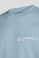 KARL LAGERFELD JEANS Organikuspamut póló logós részlettel férfi