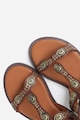 Bronx Sandale din piele cu aplicatii metalice Femei
