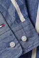 Tommy Hilfiger Раирана риза с лен и копчета Мъже