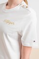 Tommy Hilfiger Tricou de bumbac organic cu logo Femei