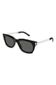 Saint Laurent Унисекс слънчеви очила с контрастни рамене Мъже