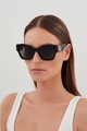 Gucci Nagyméretű napszemüveg logós részletekkel női