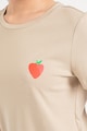 Vero Moda Памучна тениска с овално деколте Жени