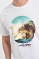Jack & Jones Памучна тениска с лого и принт Мъже