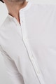 Jack & Jones Риза с лен и малка овална яка Мъже