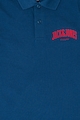 Jack & Jones Памучна тениска с яка и копчета Момчета