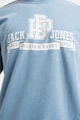Jack & Jones Тениска с памук с овално деколте Мъже