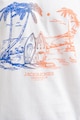 Jack & Jones Памучна тениска Aruba с принт Мъже